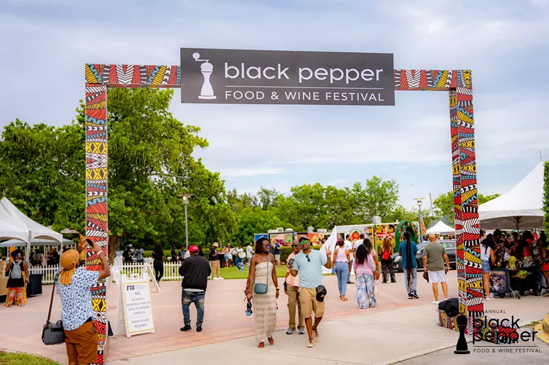 Image: The festival celebrates Black-owned restaurants from across South Florida.