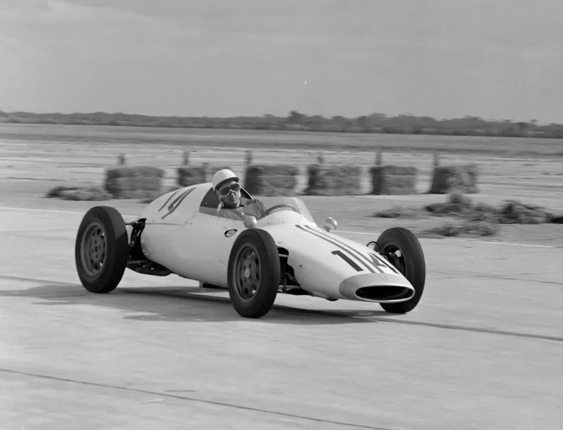 Image: Alessandro de Tomaso racing in the U.S. Grand Prix at Sebring, Florida, in December 1959.