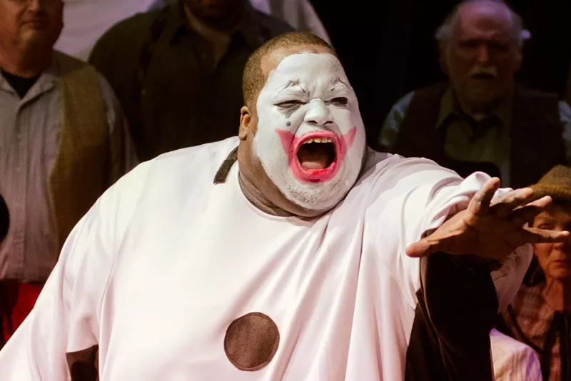 Image: Tenor Limmie Pulliam in the role of Canio in I Pagliacci