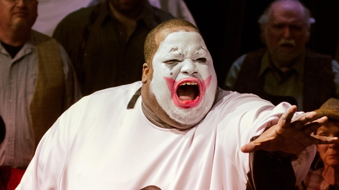 Tenor Limmie Pulliam in the role of Canio in I Pagliacci