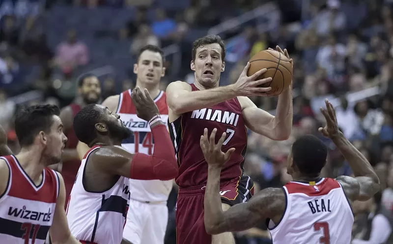 Image: Goran Dragić at Capital One Arena in Washington, D.C.