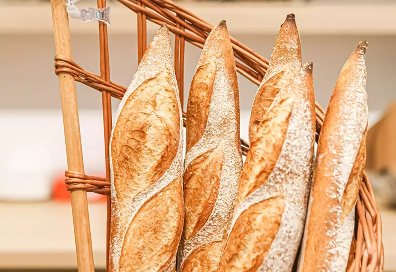 Image: loaves of baguette