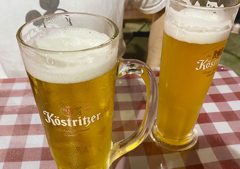 Image: Beer on a table