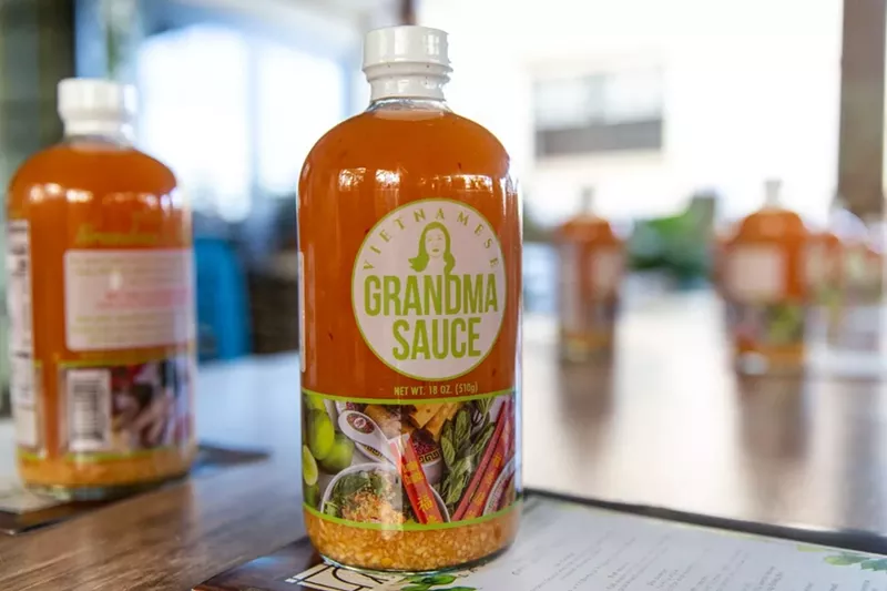 Image: Jon Nguyen's Grandma Sauce is the product of a collaboration with his mother — the grandmother of the Tran An chef/owner's son.