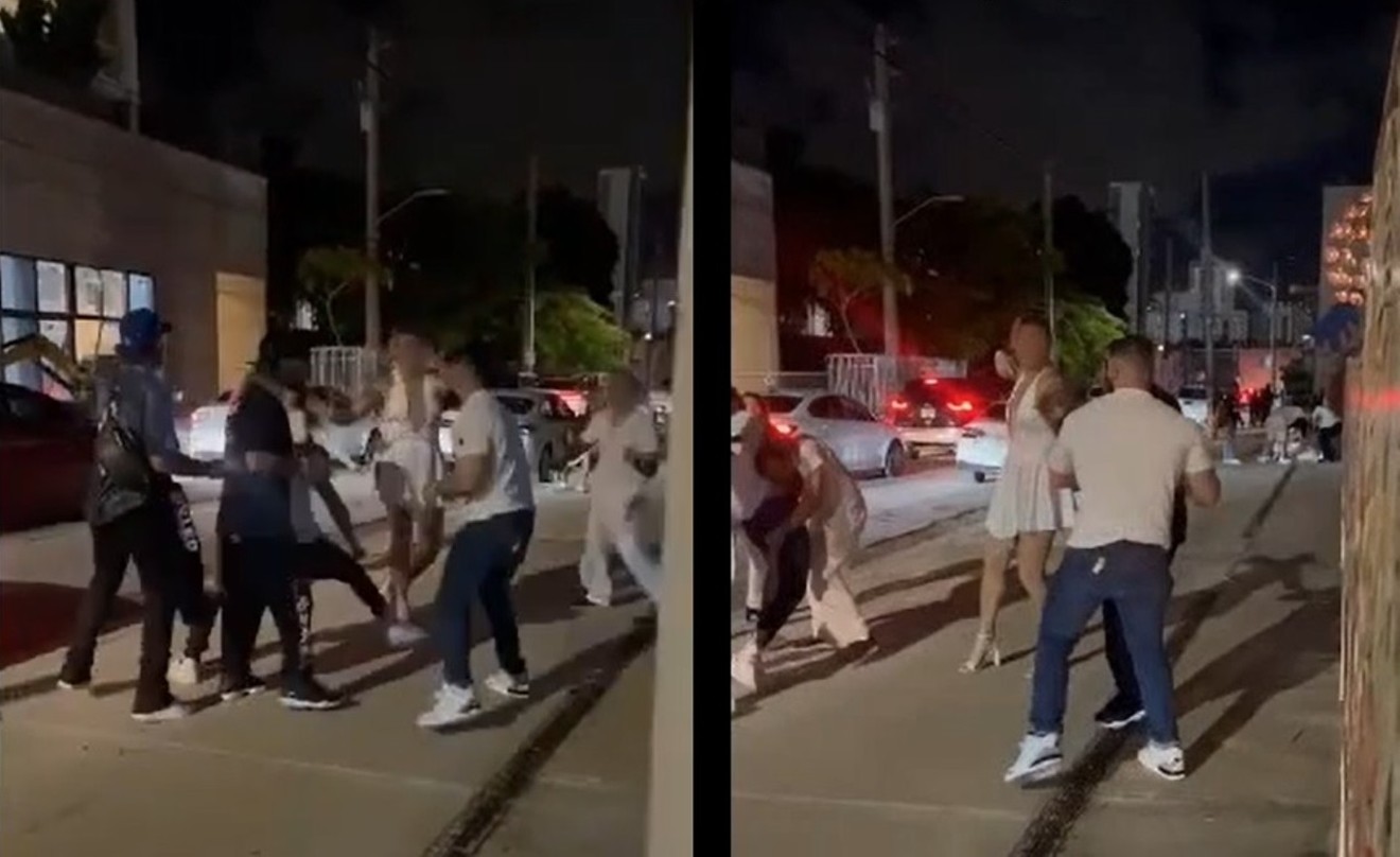 A witness told police the alleged assailant punched out a transgender woman and another woman in the Wynwood incident.