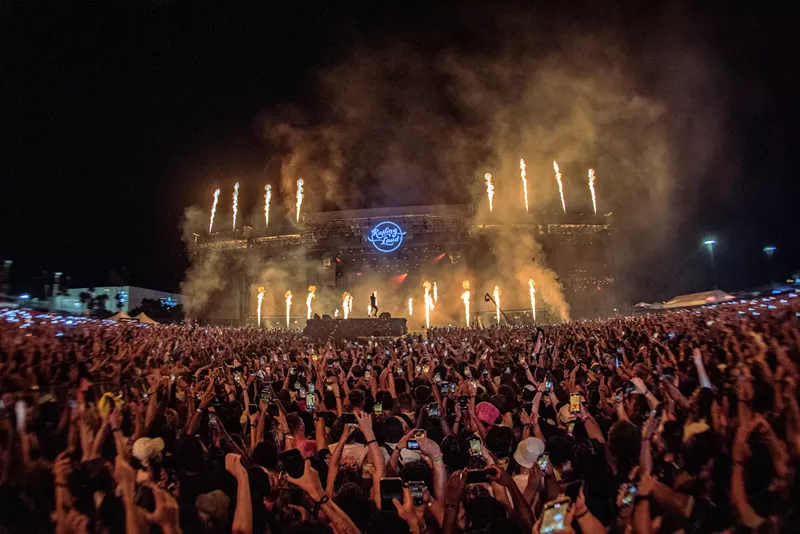 Image: The stage at Rolling Loud in Miami