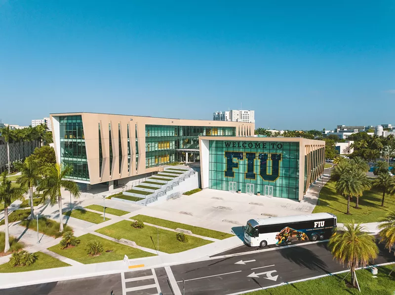 Image: Photo of the main campus at Florida International University