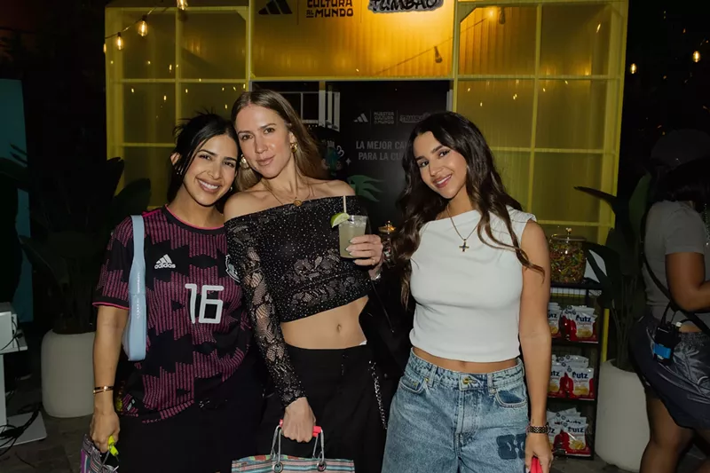 Image: Partygoers at a Tumbao event