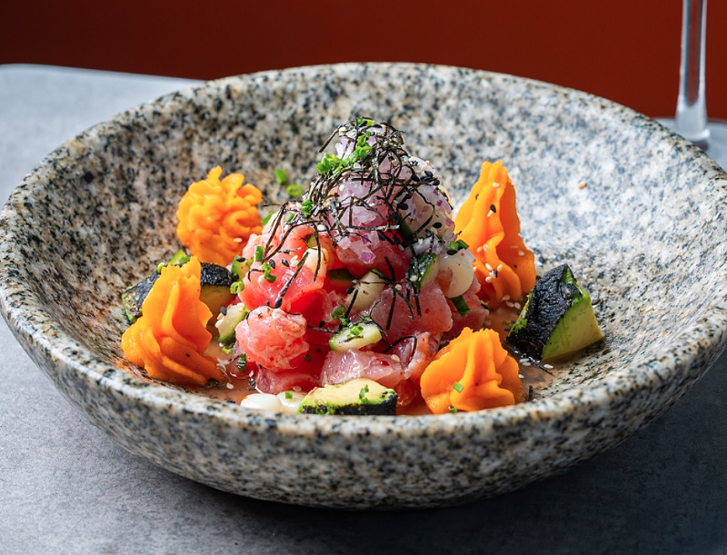 Mayu Miami in Brickell has been named one of the best new restaurants in the South by Yelp.