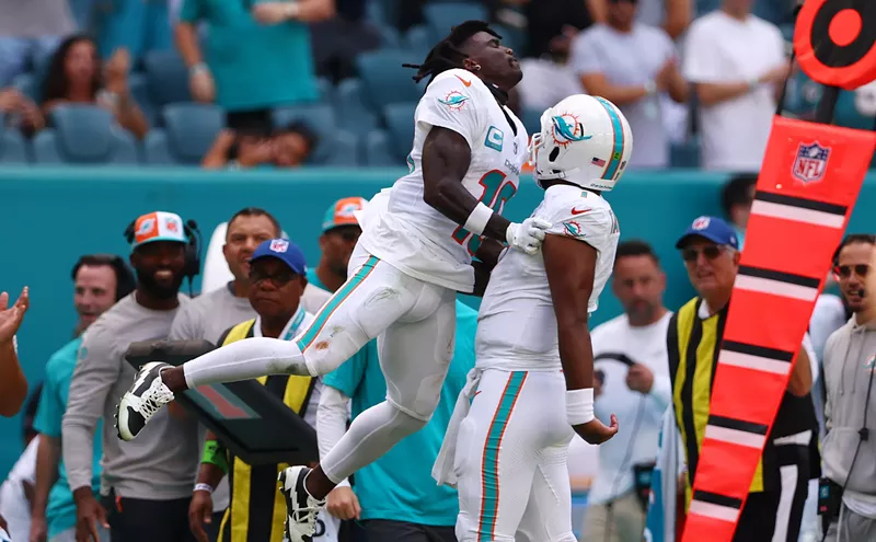 Tyreek Hill at Risk of "No Fun League" Fine After NFL Captures, Deletes Backflip Celebration Footage