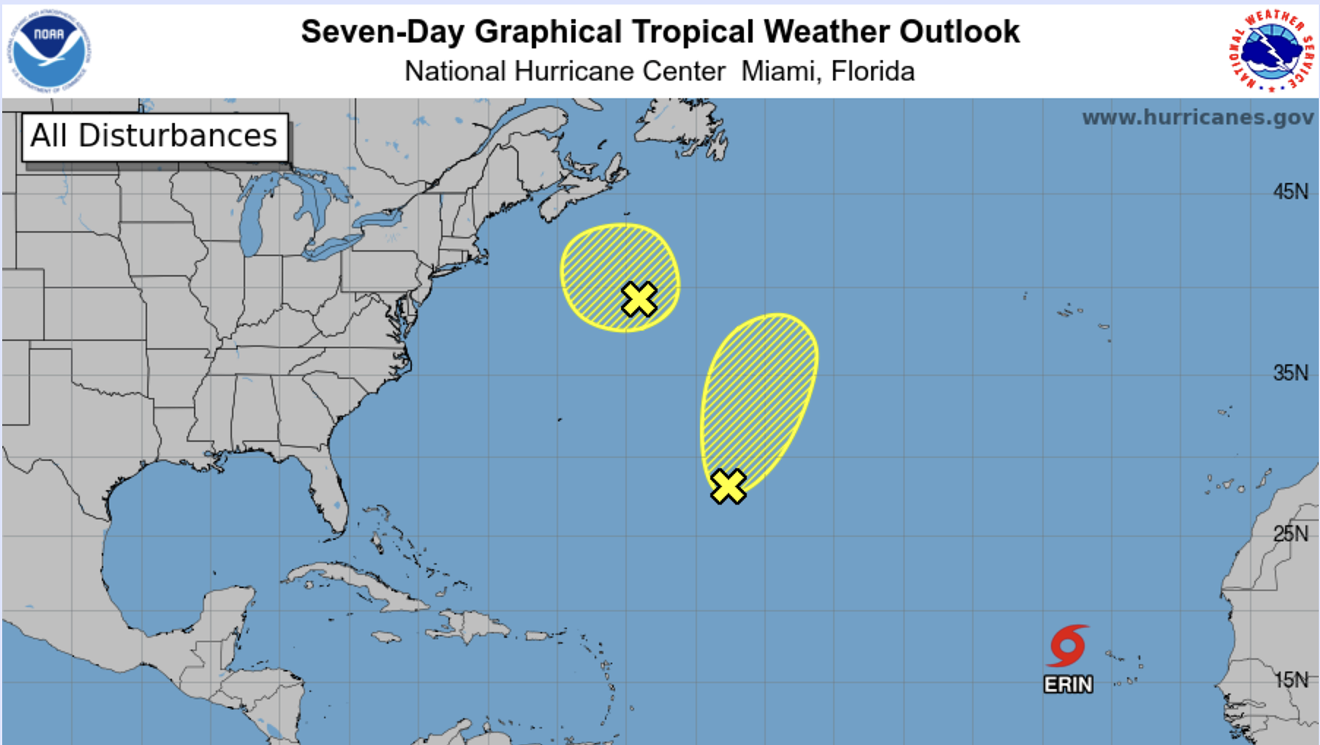 What Newly Formed Tropical Storm Erin Means for Miami