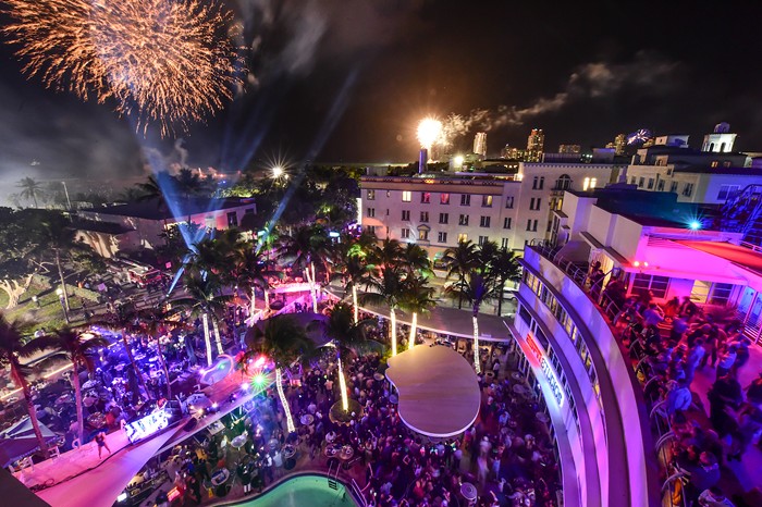 Remember when you could watch the fireworks from the Clevelander? - PHOTO COURTESY OF THE CLEVELANDER