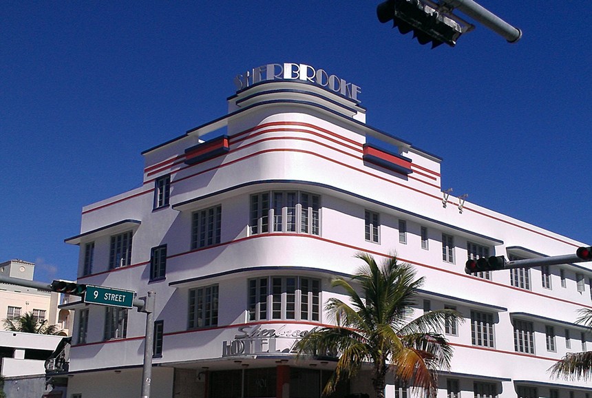 The Sherbrooke Hotel in South Beach has seen some rooftop action. - PHOTO BY KAREN GREEN/FLICKR