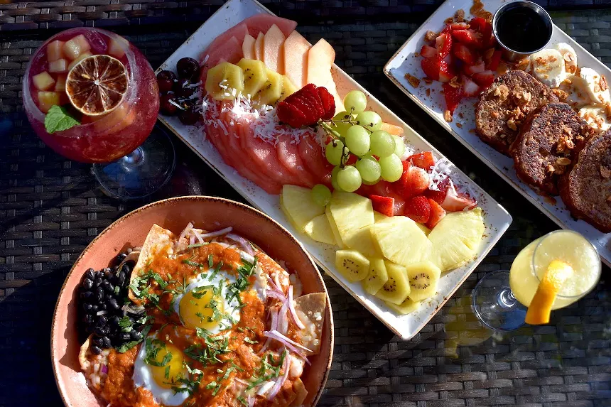 Celebrate New Year's Day at Jaguar with $19 bottomless sangria and mimosa packages. - PHOTO COURTESY OF JAGUAR RESTAURANT