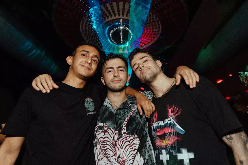 Jezebel Sound cofounders Camilo Cano, Juan Mejia, and Luis Yepez - PHOTO BY KATHY ROSARIO/@KATHYSNAPPED