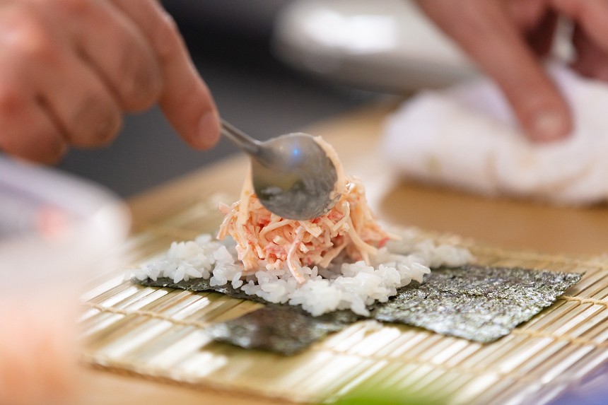Mākino Ya Sushi Bar offers caviar service and aburi — flame-seared fish. - PHOTO COURTESY OF MĀKINO YA SUSHI BAR