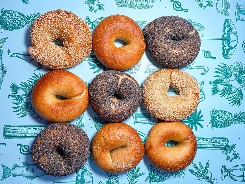 The New York-style bagels at Sadelle's are a thing of beauty. - PHOTO COURTESY OF SADELLE'S