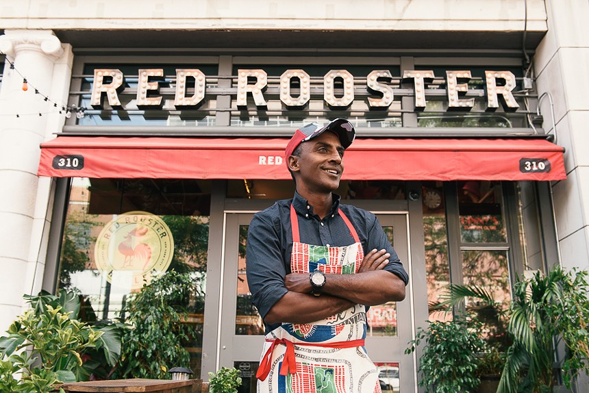 Chef Marcus Samuelsson will cohost a dinner with Aaron Brooks at Edge Steak & Bar. - PHOTO COURTESY OF RED ROOSTER OVERTOWN