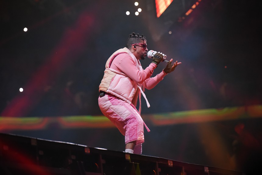 See more photos from Bad Bunny at FTX Arena here. - PHOTO BY MICHELE EVE SANDBERG