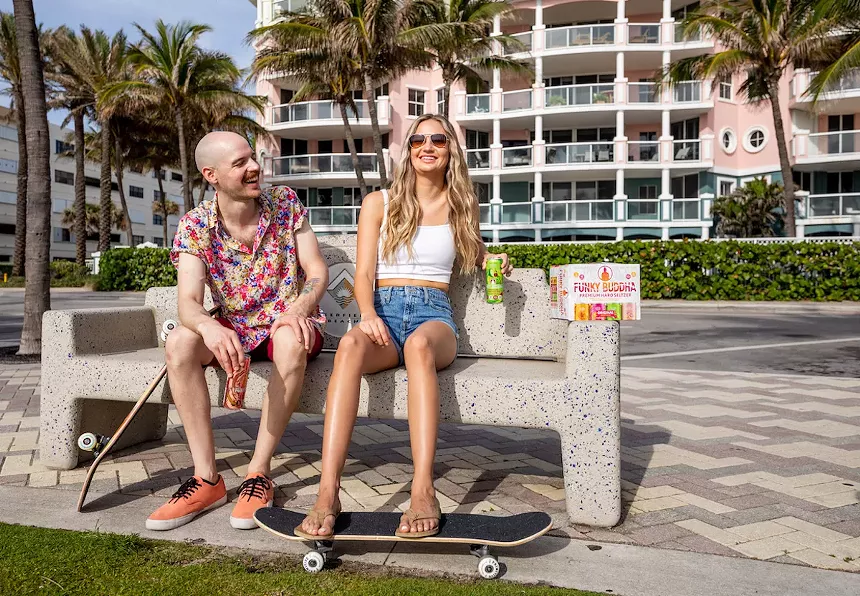 Funky Buddha and Riverwalk's new Rhythm & Brews event kicks off this week in Fort Lauderdale's Esplanade Park. - PHOTO COURTESY OF FUNKY BUDDHA BREWERY