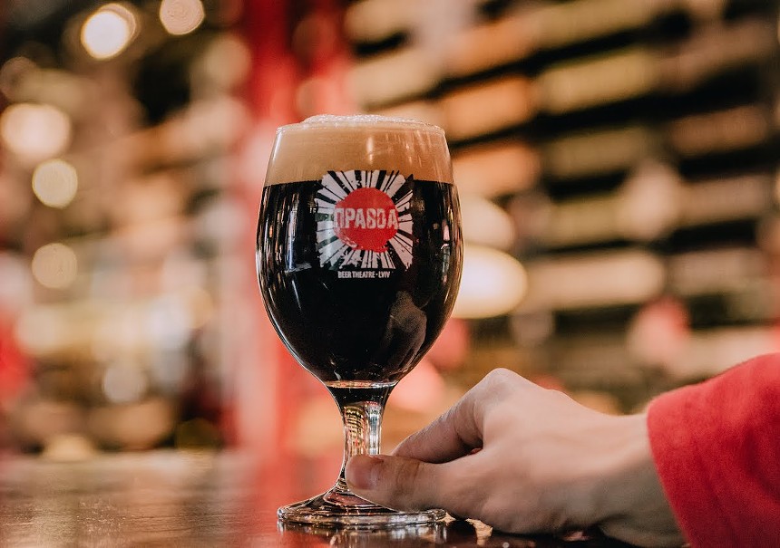 Beer for Bombs will donate proceeds from the sale of Pravda Brewery's Ukrainian imperial stout back to the brewery.  - PHOTO PERMISSION FROM PRAVDA BREWERY