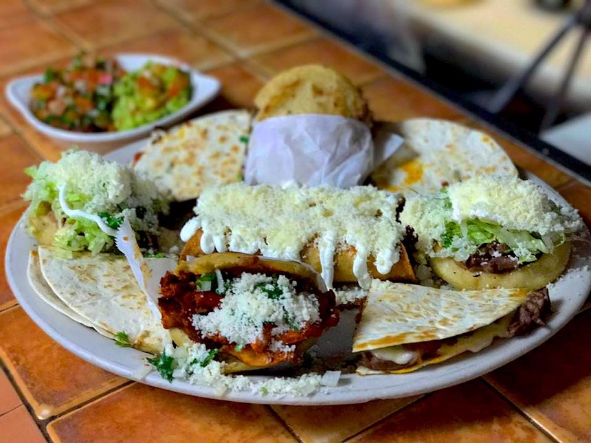 Old-school taco spot Mi Rinconcito Mexicano serves up some of the best tacos in Miami. - PHOTO COURTESY OF MI RINCONCITO MEXICANO