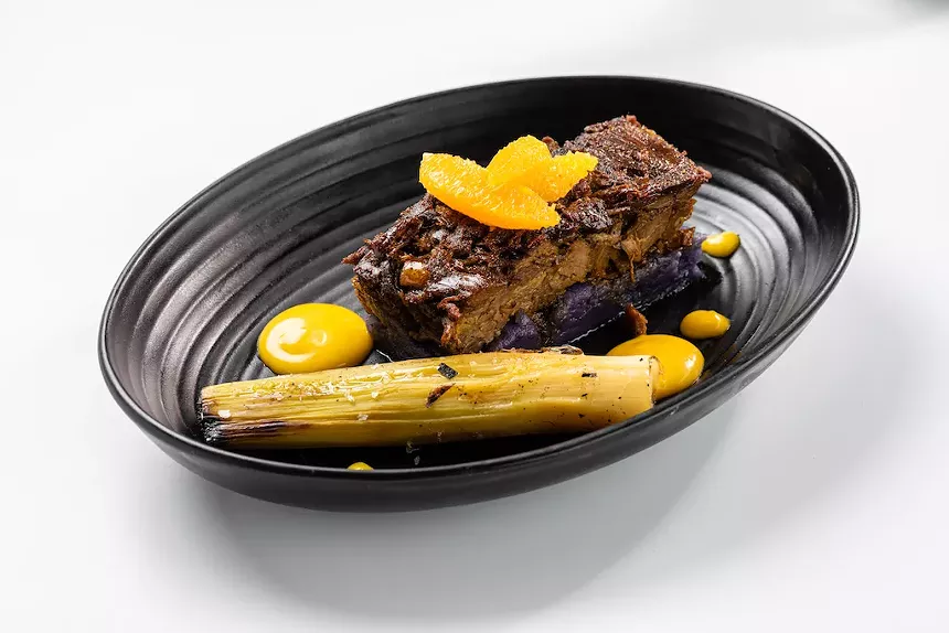 A pretty dish at Tur Kitchen - PHOTO COURTESY OF TUR KITCHEN