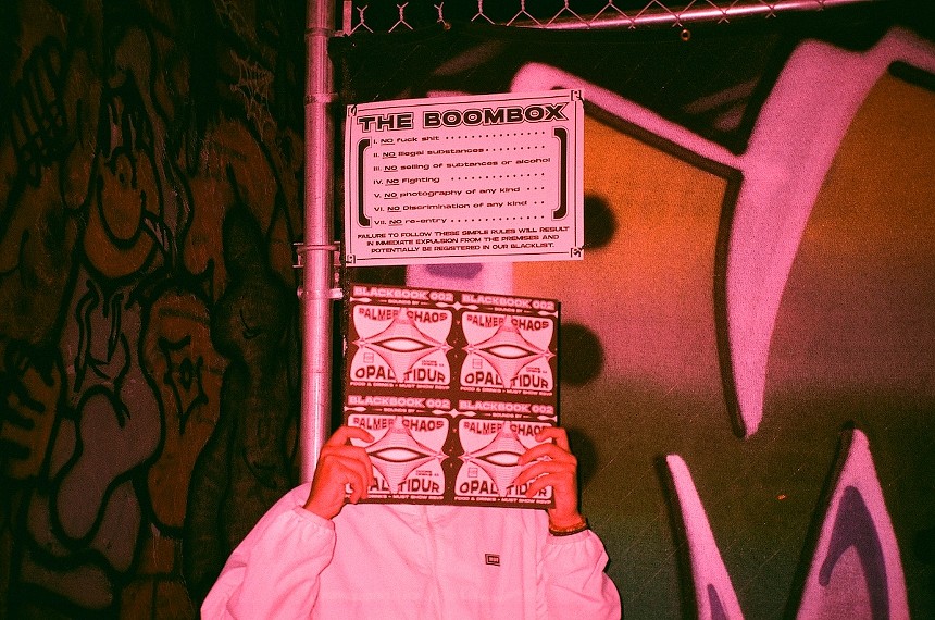 The Boombox's rules are clearly posted for patrons to see. - PHOTO BY LASZLO KRISTALY