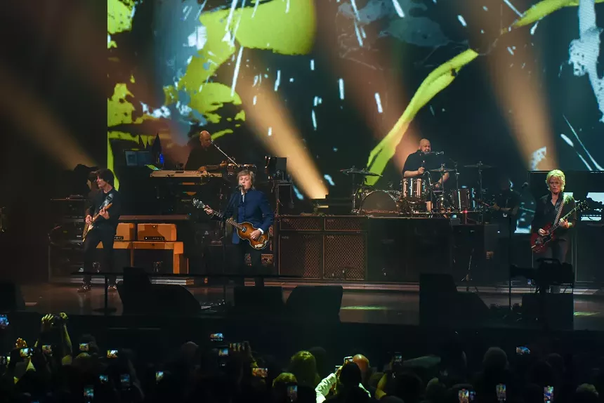 See more photos from Paul McCartney's Hard Rock Live performance here. - PHOTO BY MICHELE EVE SANDBERG