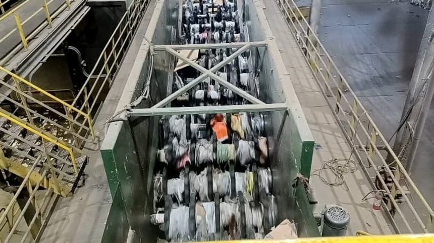 Plastic bags can't be recycled and they clog sorting machines.  - PHOTO BY JOSHUA CEBALLOS