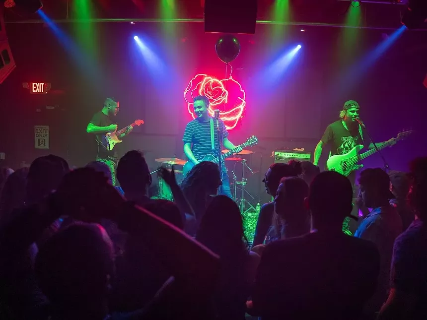 Las Rosas regularly hosts local and touring acts in its backroom. - PHOTO BY @WOLFPAKIMAGES