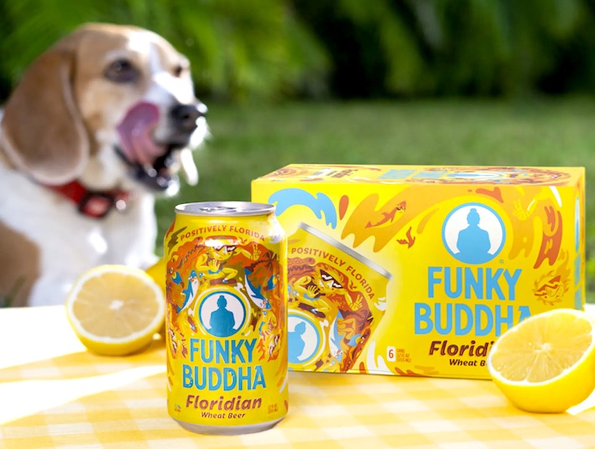 Funky Buddha's Floridian, for the dog days of summer - PHOTO COURTESY OF FUNKY BUDDHA BREWERY