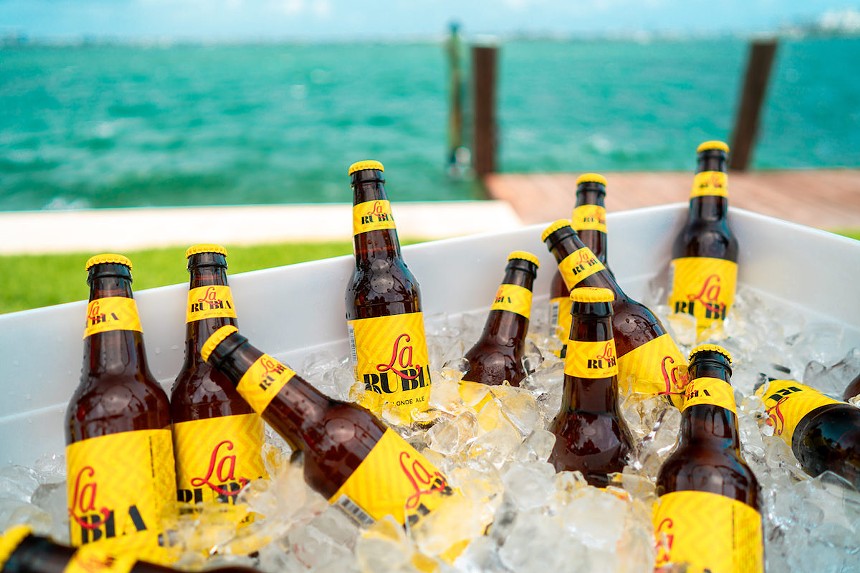 "Summer" is the official motto for La Rubia from Wynwood Brewing. - PHOTO COURTESY OF WYNWOOD BREWING