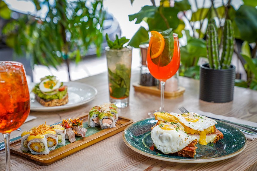 Negroni launches a daily brunch. - PHOTO COURTESY OF NEGRONI BISTRO & SUSHI BAR