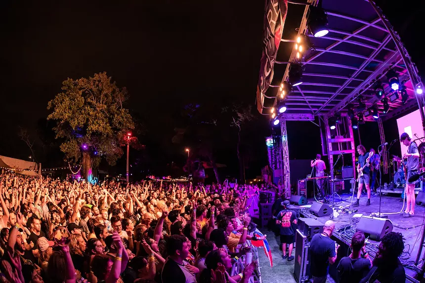 Florida fans of the Australian band didn't miss the opportunity to see King Gizzard perform live. - PHOTO BY ADINAYEV