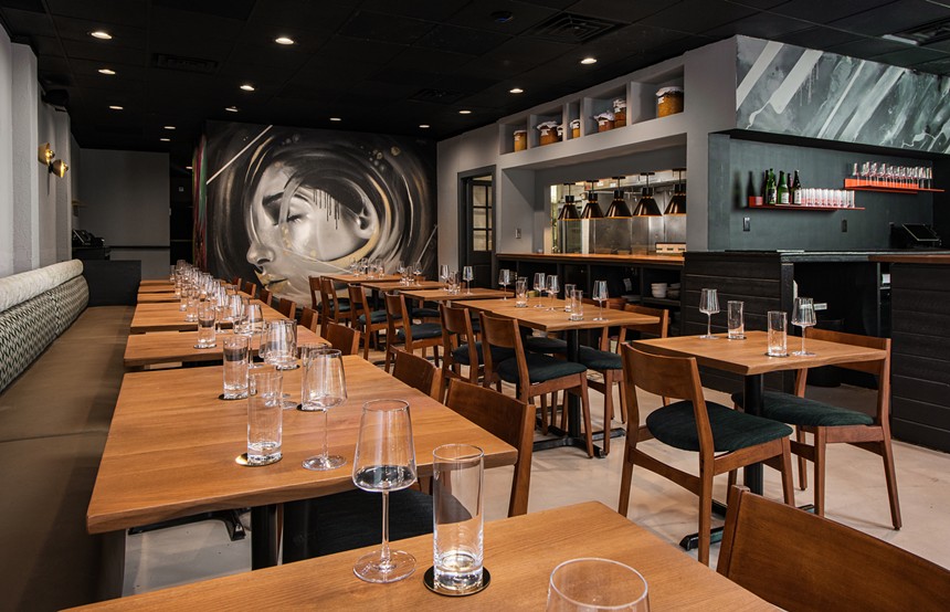 Lion & the Rambler is a sleek, eclectic neighborhood spot in Coral Gables.  - PHOTOGRAPH BY RMSTUDIOCORP