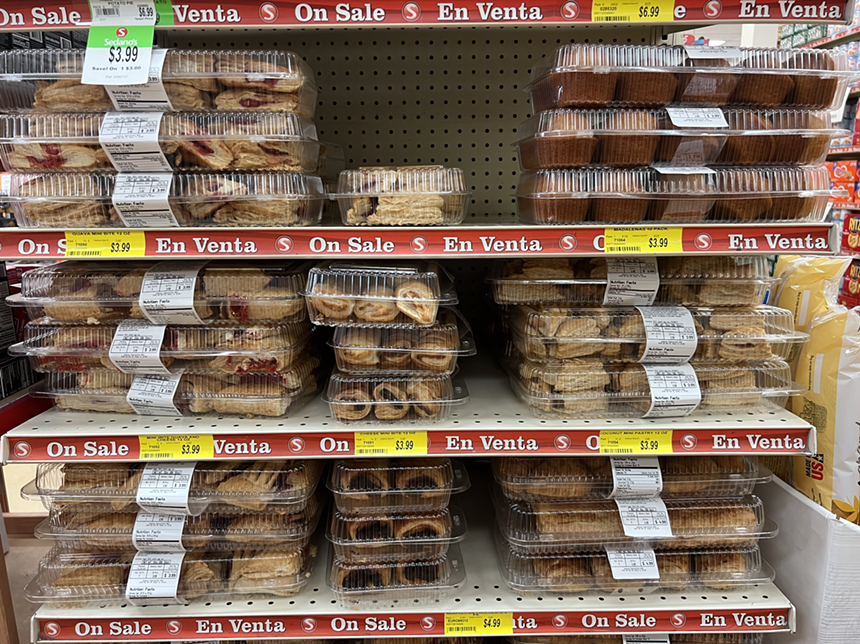 Latin pastries at Sedano's.