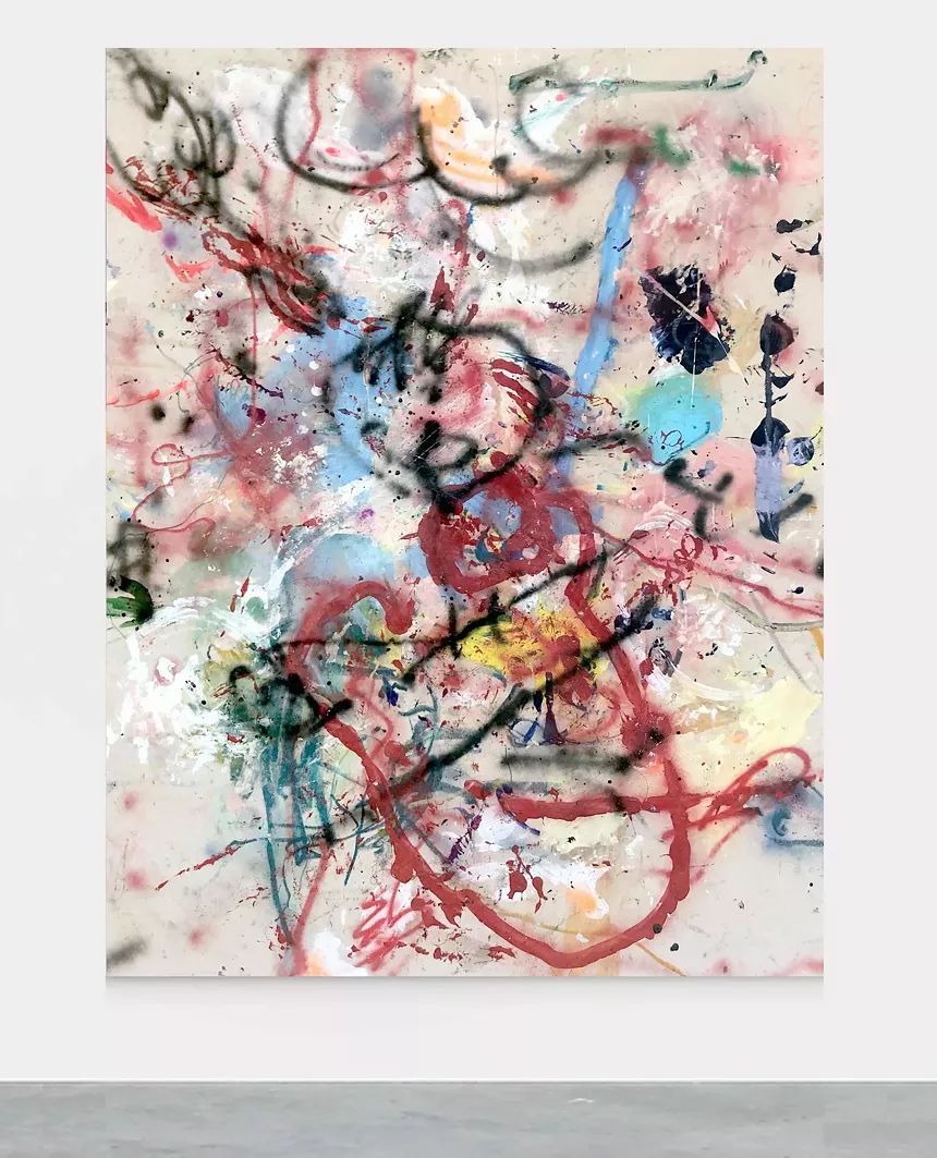 Abstract painting by Dan Flanagan