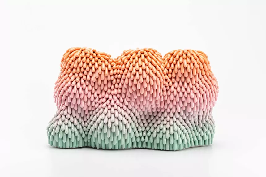 Dust furries with an ombre shade by Linda Lopez