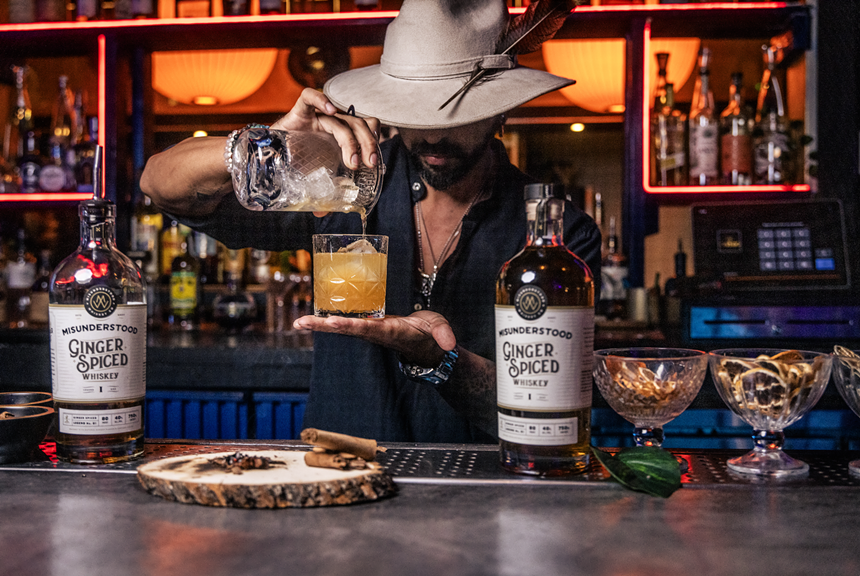A bartender