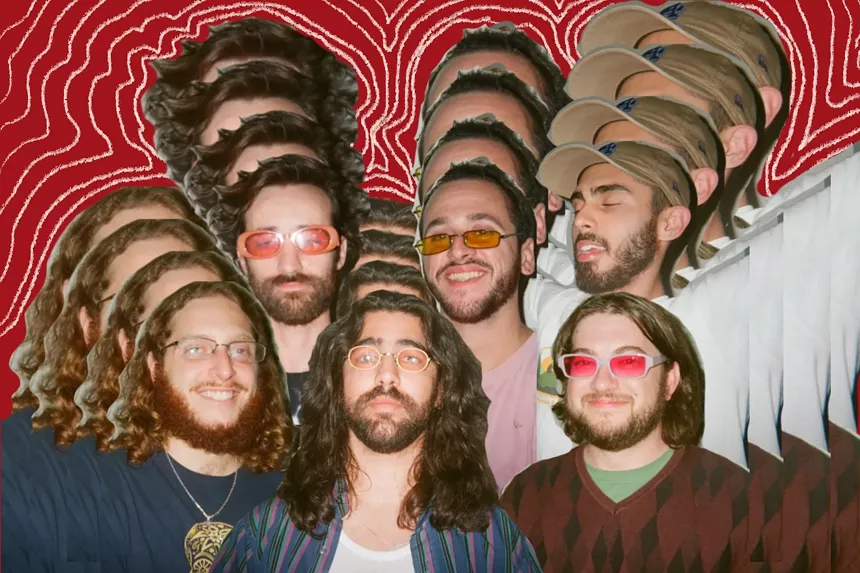 The six members of the Wax Worms
