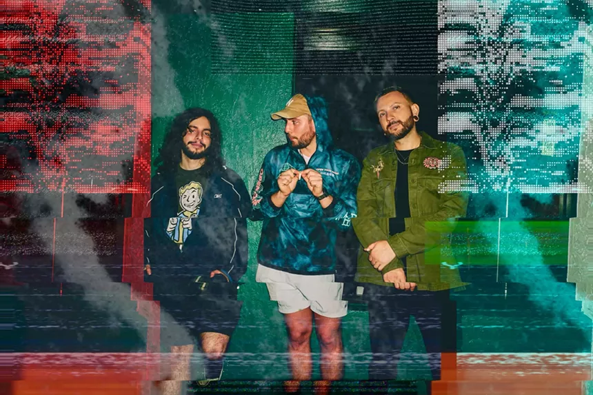 The three members of Beach Mirage