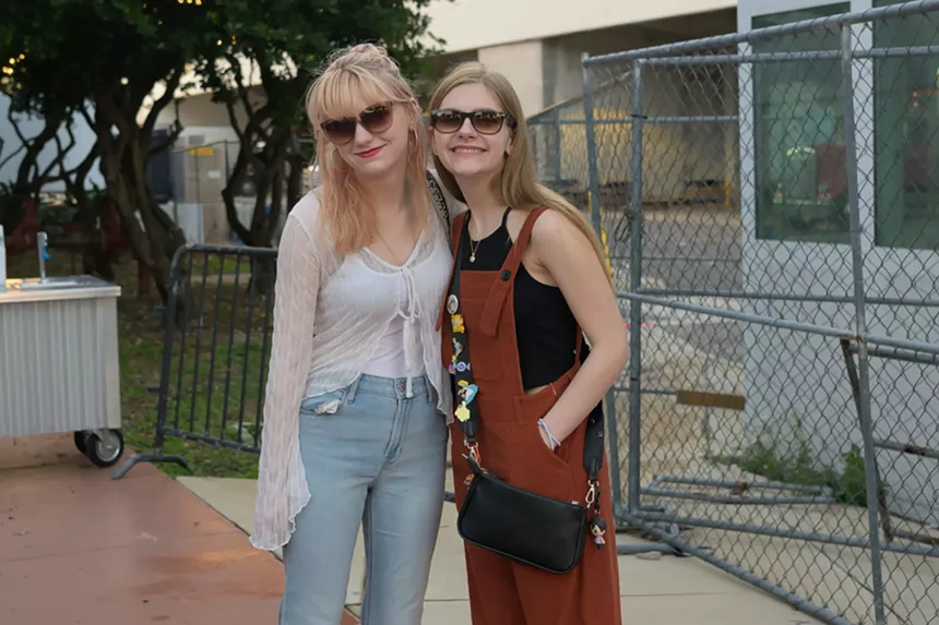 Mitski fans outside the Fillmore Miami Beach