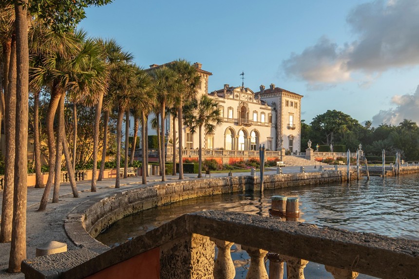 View of Vizcaya from the bay