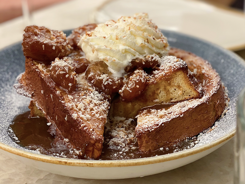 French toast on a plate