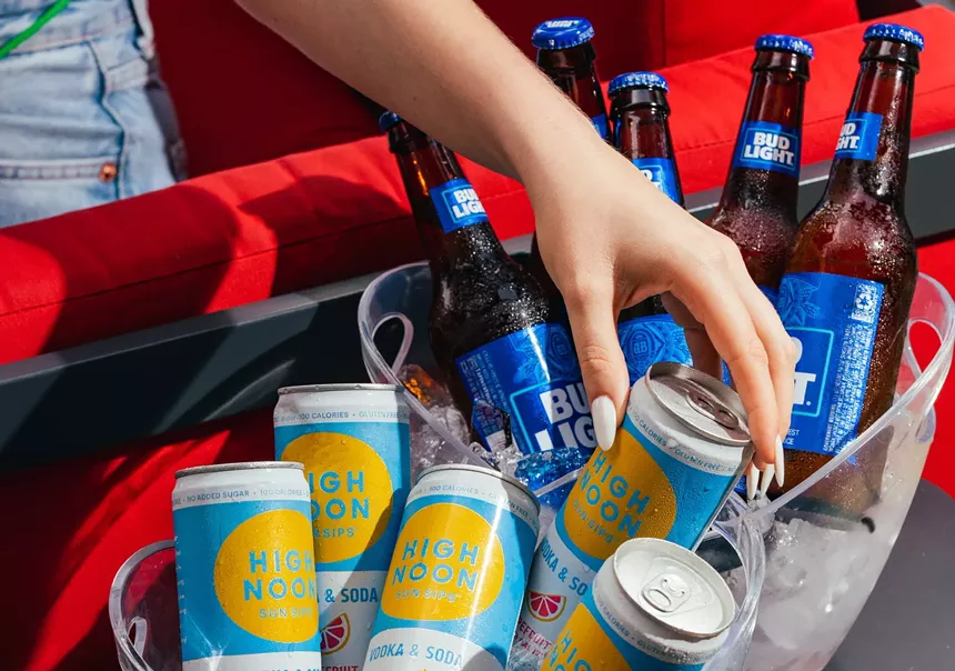 Cans of beer