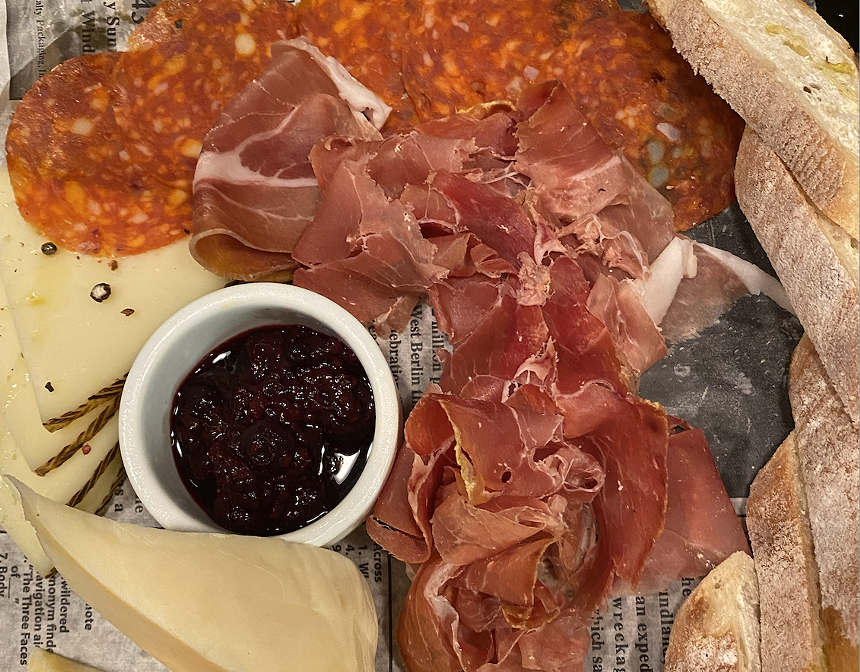 Meats and cheeses