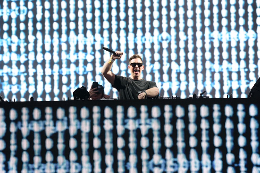 Hardwell on stage at Ultra Music Festival