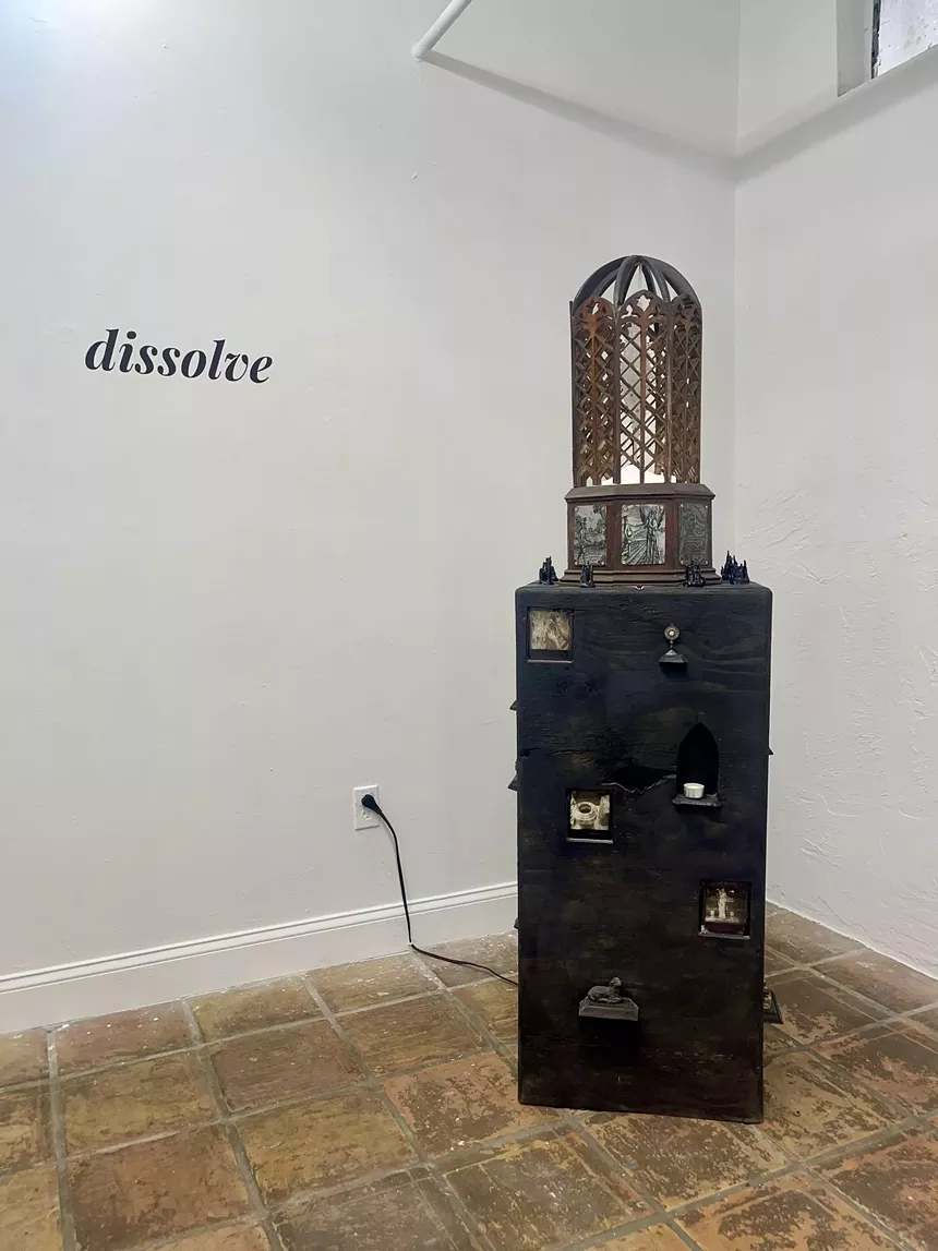 A sculpture by Richie Moreno