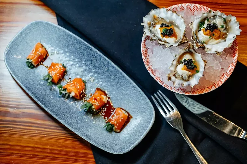 Seafood dishes